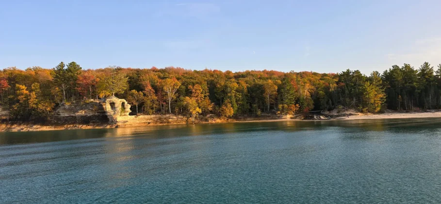 Chapel Tree at Mosquito Beach - Pictured Rocks Naitonal Lakeshore. Photo by Tamara Graham