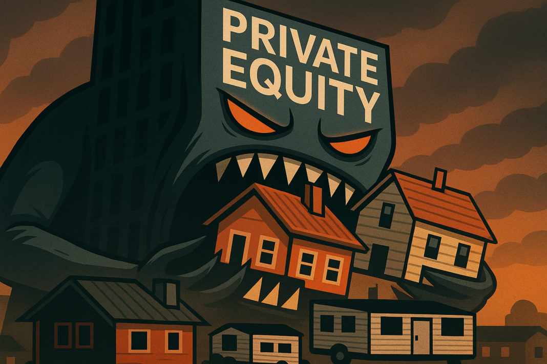 Private Equity Eating Homes