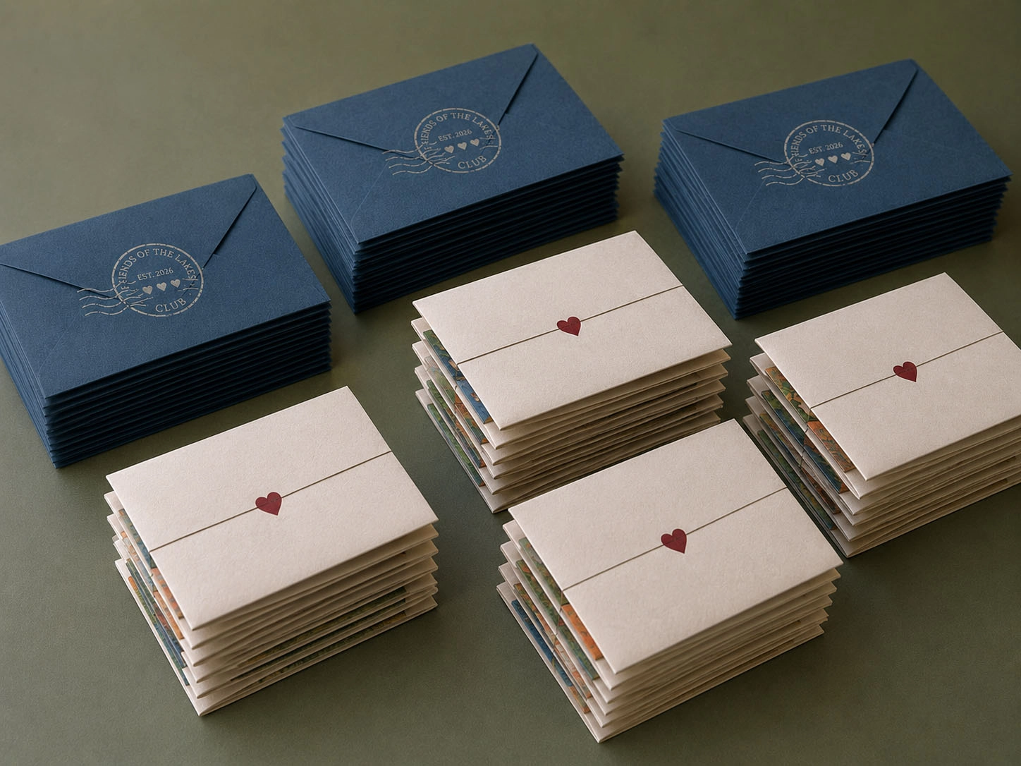 Friends of the Lakes Club envelopes