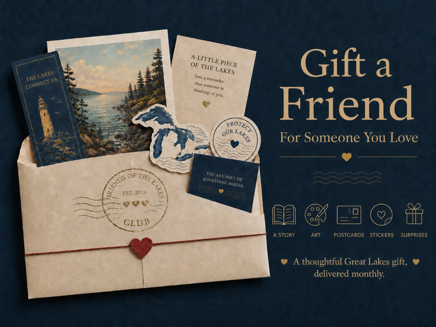 Gift a Friend: Friend of the Lakes Club