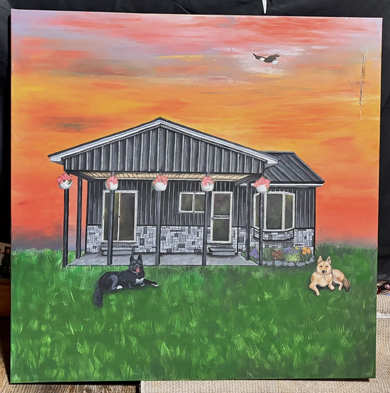 Animal artwork by McKenna Glazier
